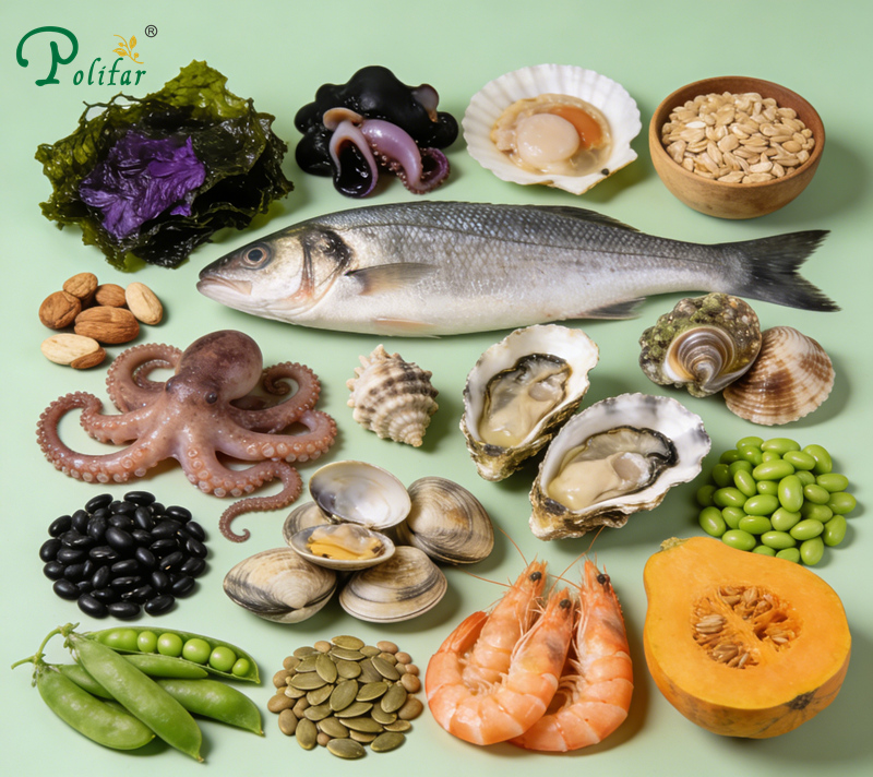 Foods rich in taurine Thực phẩm giàu taurine